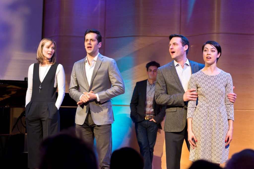 An American in Paris cast members perform in The Greene Space