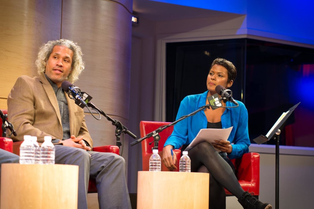 Khary Lazarre-White and Cassandra Freeman in The Greene Space