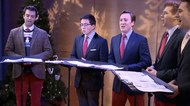 The King's Singers perform live in The Greene Space