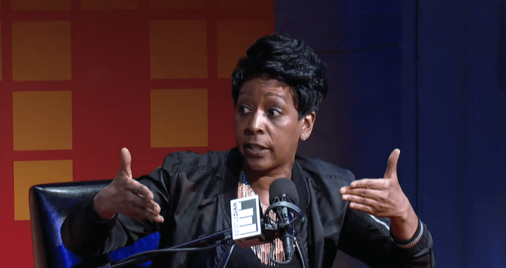 Monica Bailey, featured in There Goes the Neighborhood, talks live in The Greene Space