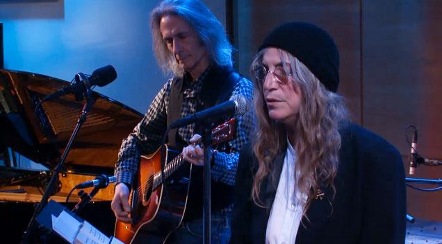 Patti Smith, Jesse Paris Smith and Eric Hoegemeyer in Music and Poetry