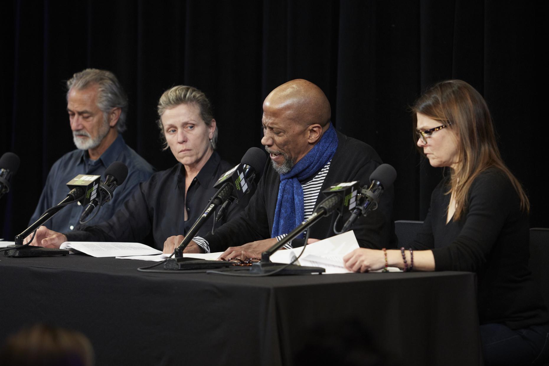 ‘Theater of War’ with Frances McDormand, David Strathairn, Reg E. Cathey and Kathryn Erbe
