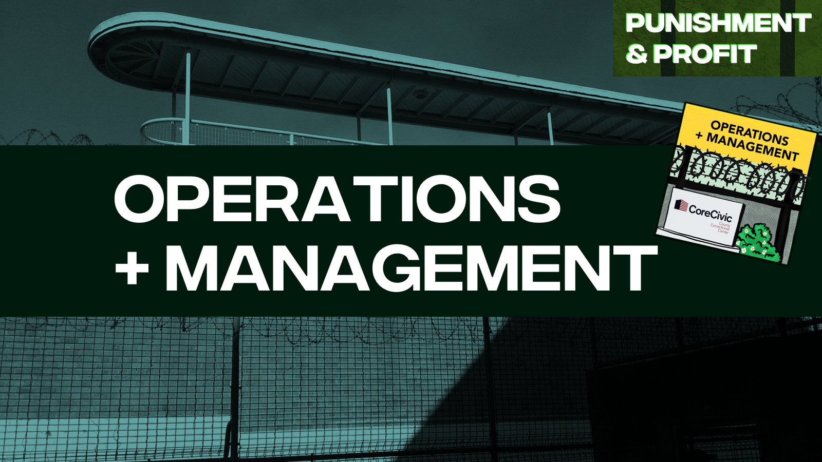 Punishment & Profit: Operations & Management