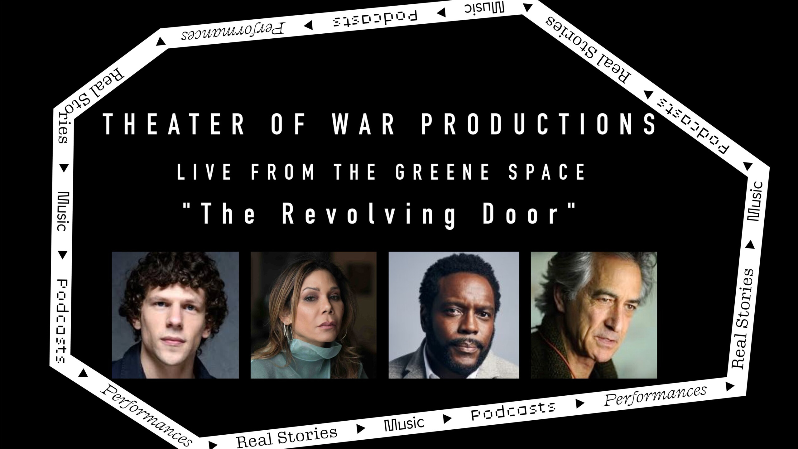 Theater of War Productions: Live from the Greene Space “The Revolving Door”